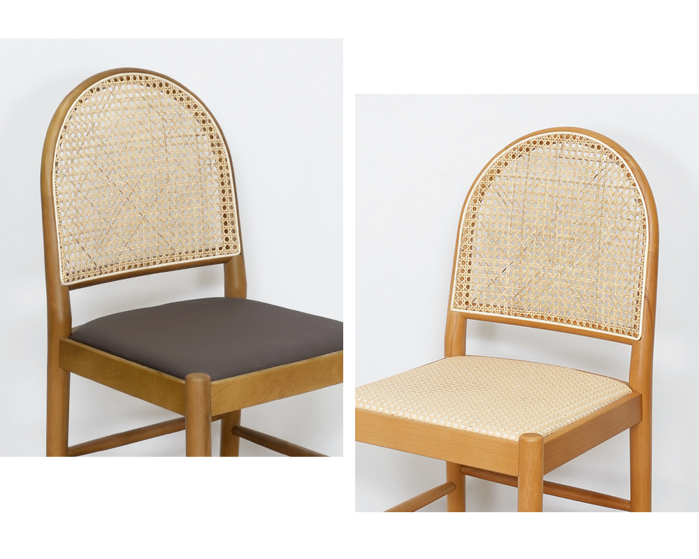 피카소가구 아트웨이 키워드 : 마티스라운드체어 라탄의자 원목의자 원목라탄의자 가죽의자 매장의자 카페의자 